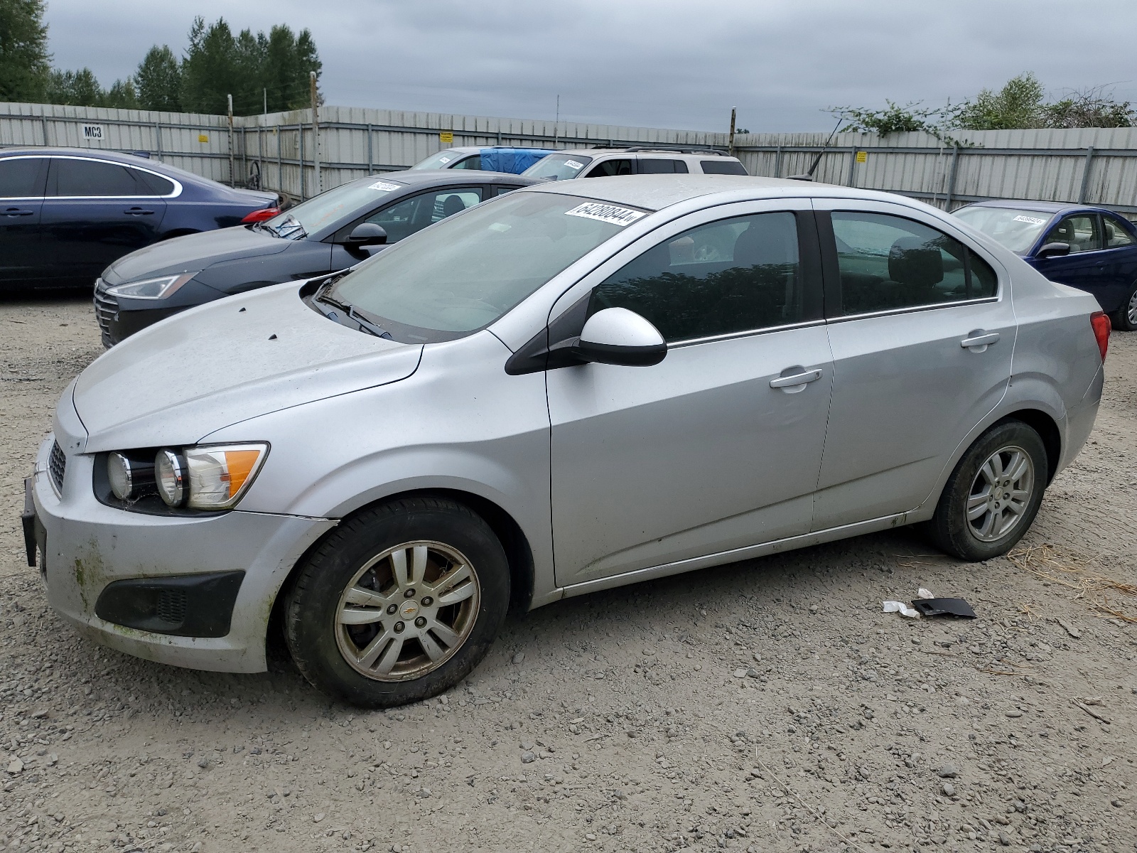 2012 Chevrolet Sonic Lt vin: 1G1JC5SH2C4106628