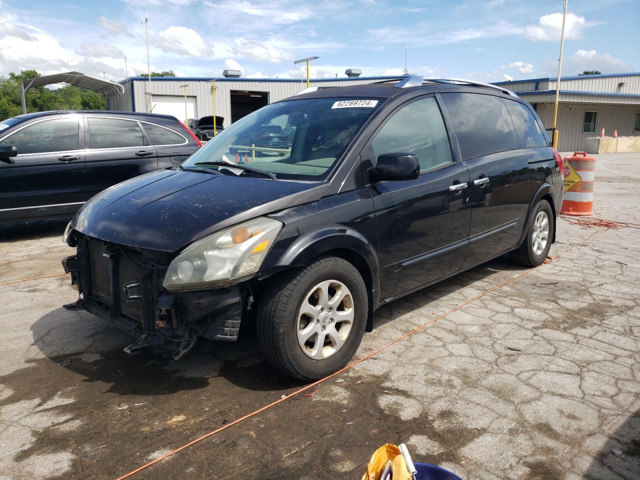 2007 Nissan Quest S VIN: 5N1BV28U77N135790 Lot: 62289724
