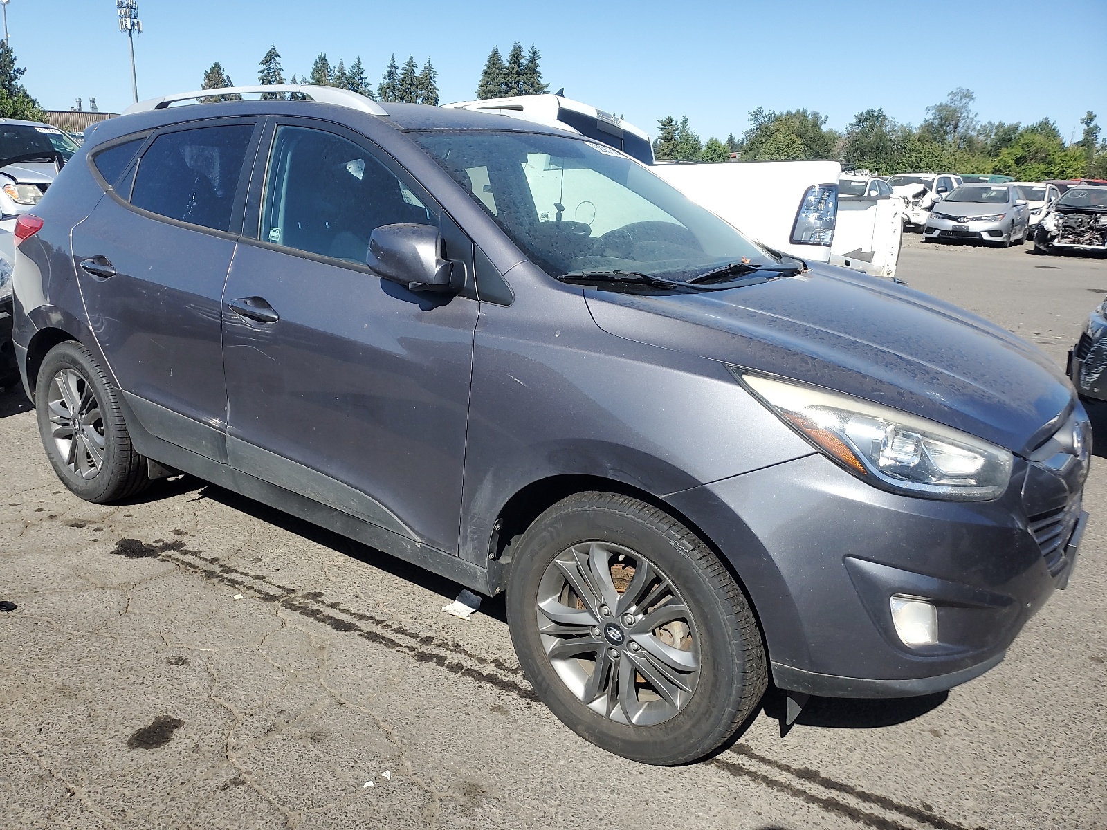 2014 Hyundai Tucson Gls vin: KM8JUCAG2EU808108