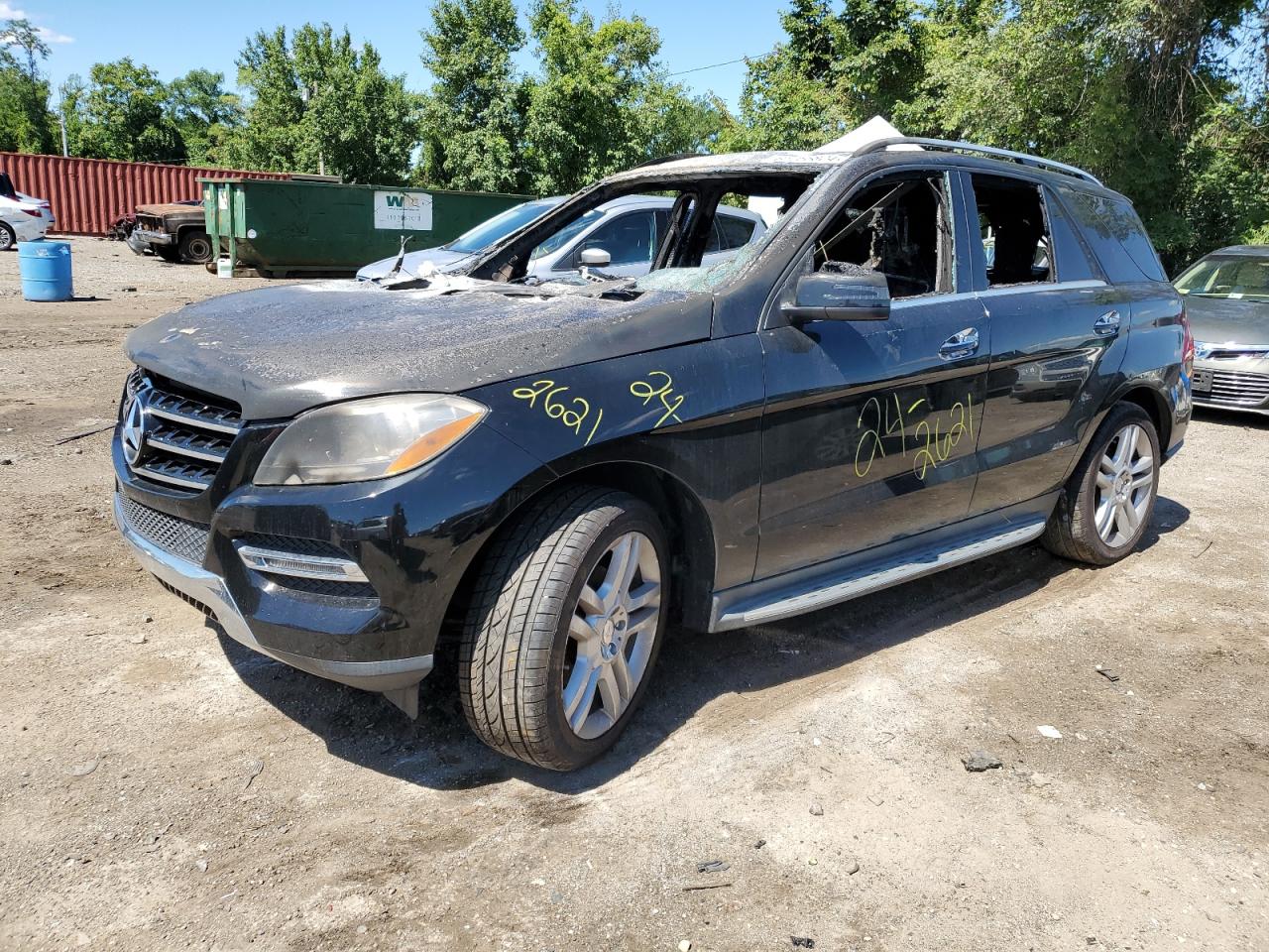 2014 Mercedes-Benz Ml 350 VIN: 4JGDA5JB2EA290640 Lot: 61066824