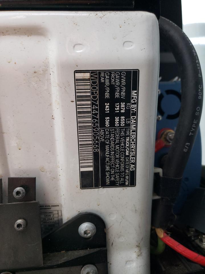 2006 Dodge Sprinter 2500 VIN: WD0PD744765905668 Lot: 64041064