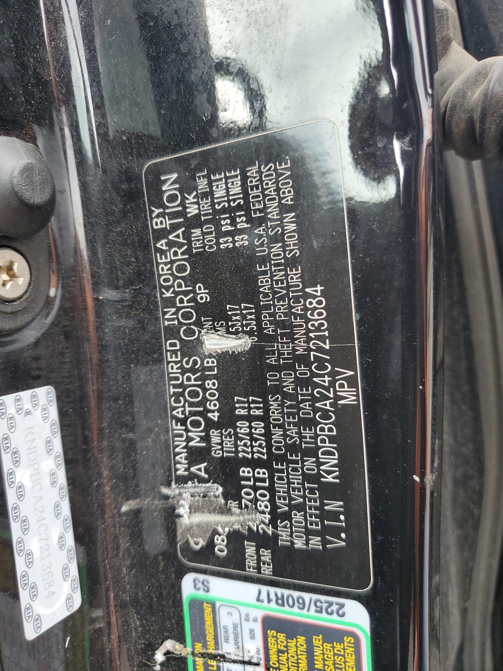 KNDPBCA24C7213684 2012 Kia Sportage Lx