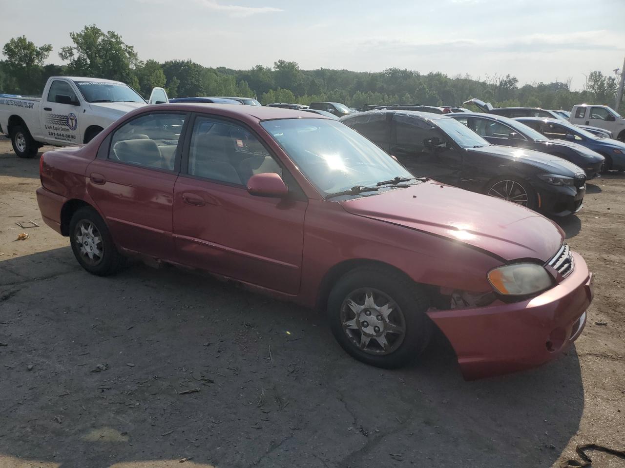 2003 Kia Spectra Base VIN: KNAFB121435275150 Lot: 61747324