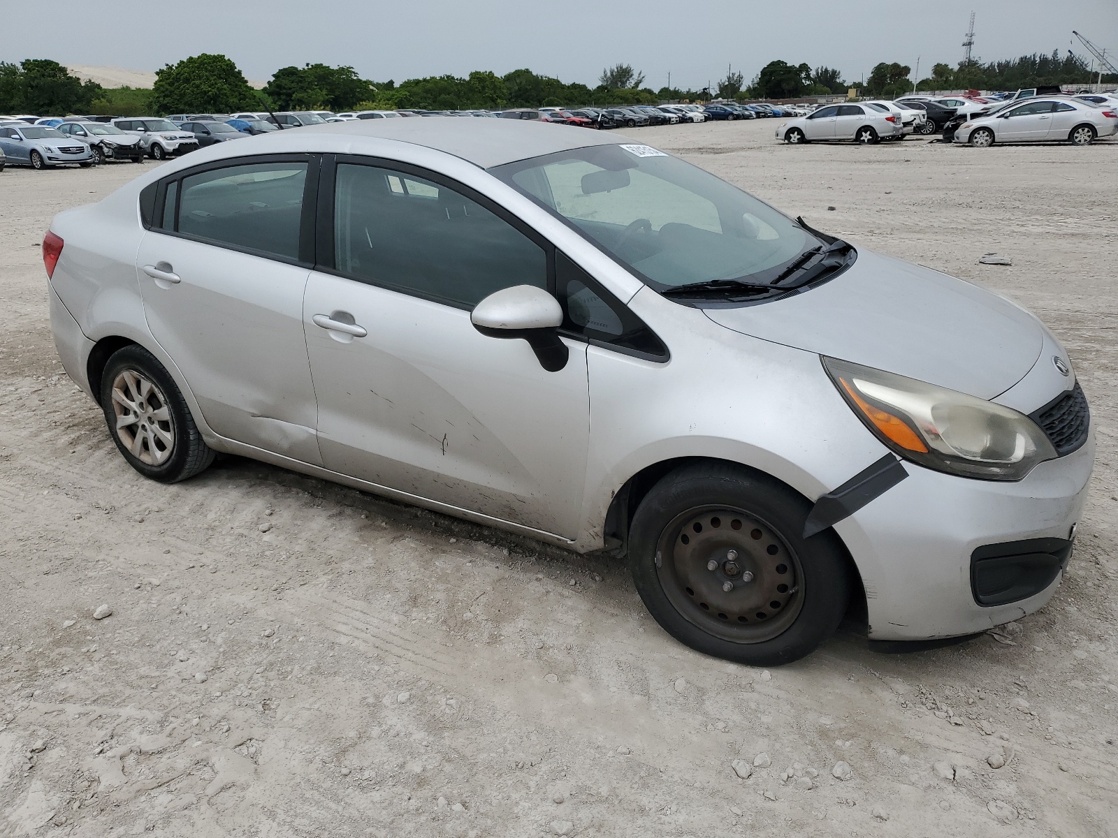 2015 Kia Rio Lx vin: KNADM4A33F6437645