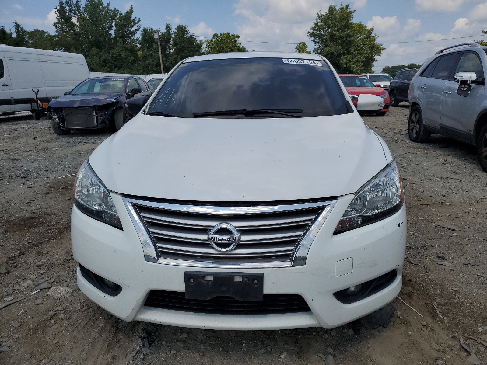 2014 Nissan Sentra S vin: 3N1AB7AP7EY308897