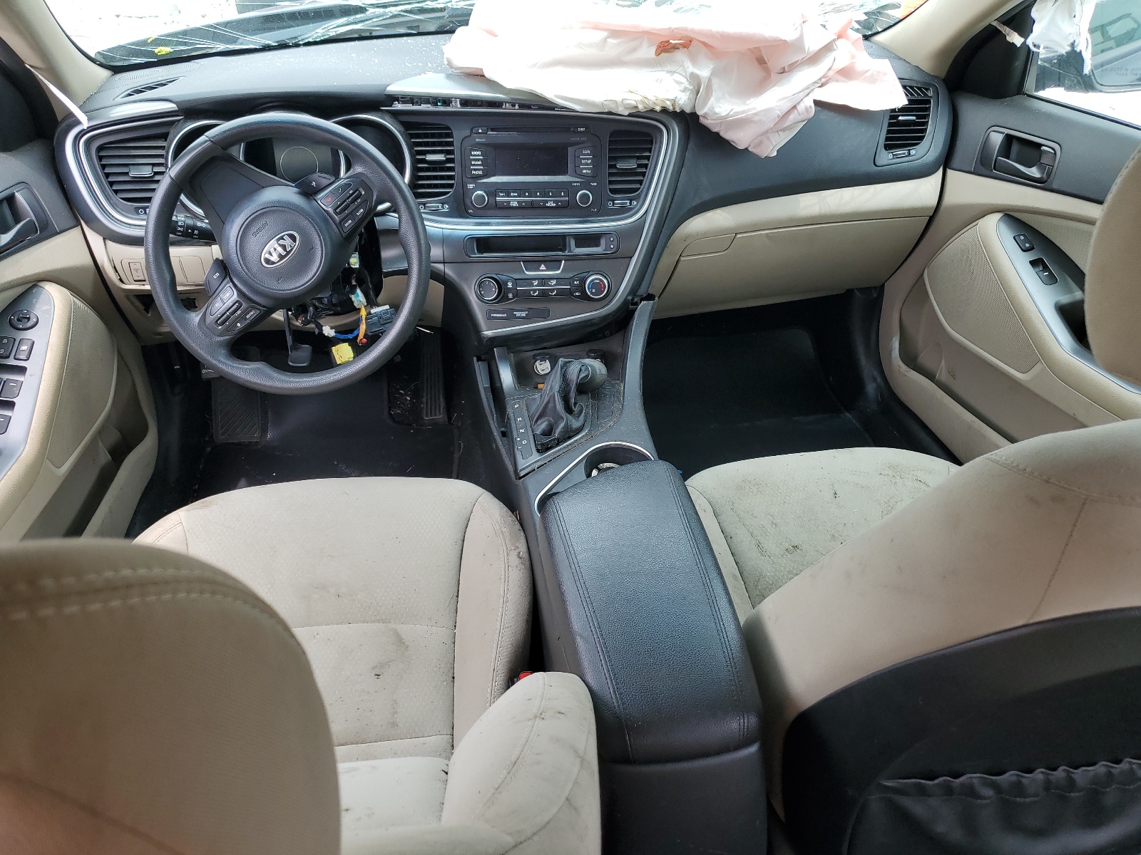 5XXGM4A70EG346237 2014 Kia Optima Lx