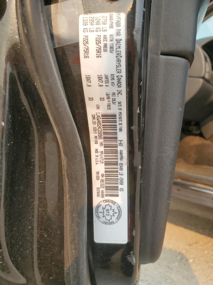 2004 Jeep Grand Cherokee Laredo VIN: 1J4GW48S24C258903 Lot: 63272224