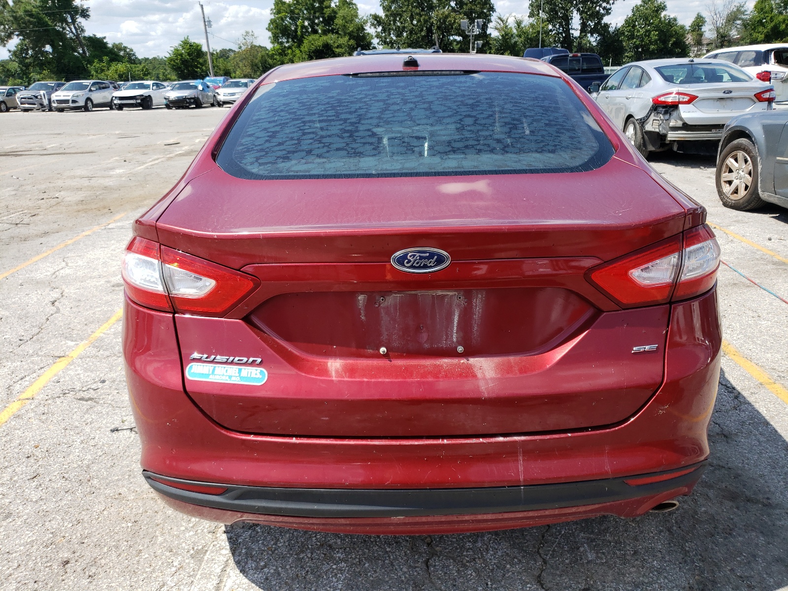 3FA6P0H78ER163113 2014 Ford Fusion Se
