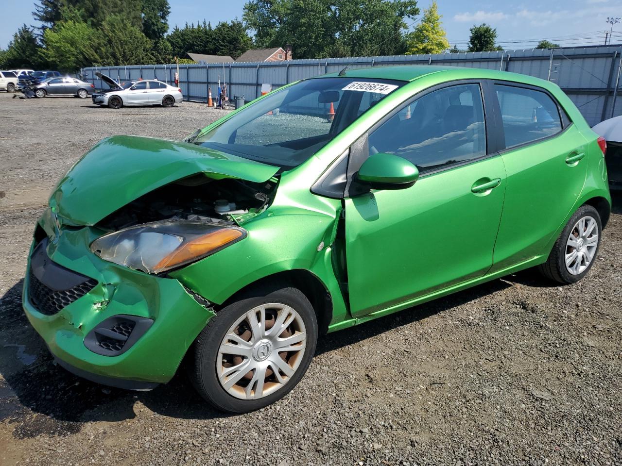 2013 Mazda Mazda2 VIN: JM1DE1KZ1D0160009 Lot: 61926674