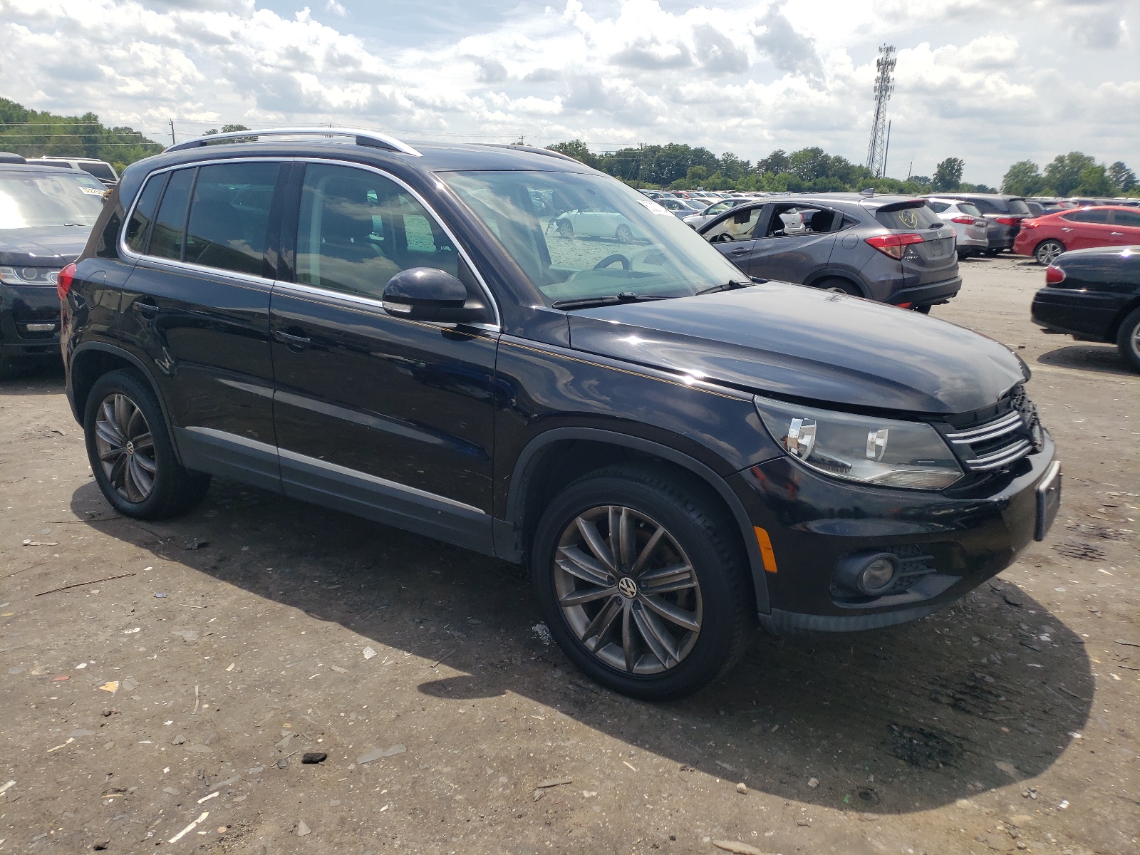 2012 Volkswagen Tiguan S vin: WVGBV7AX5CW570989