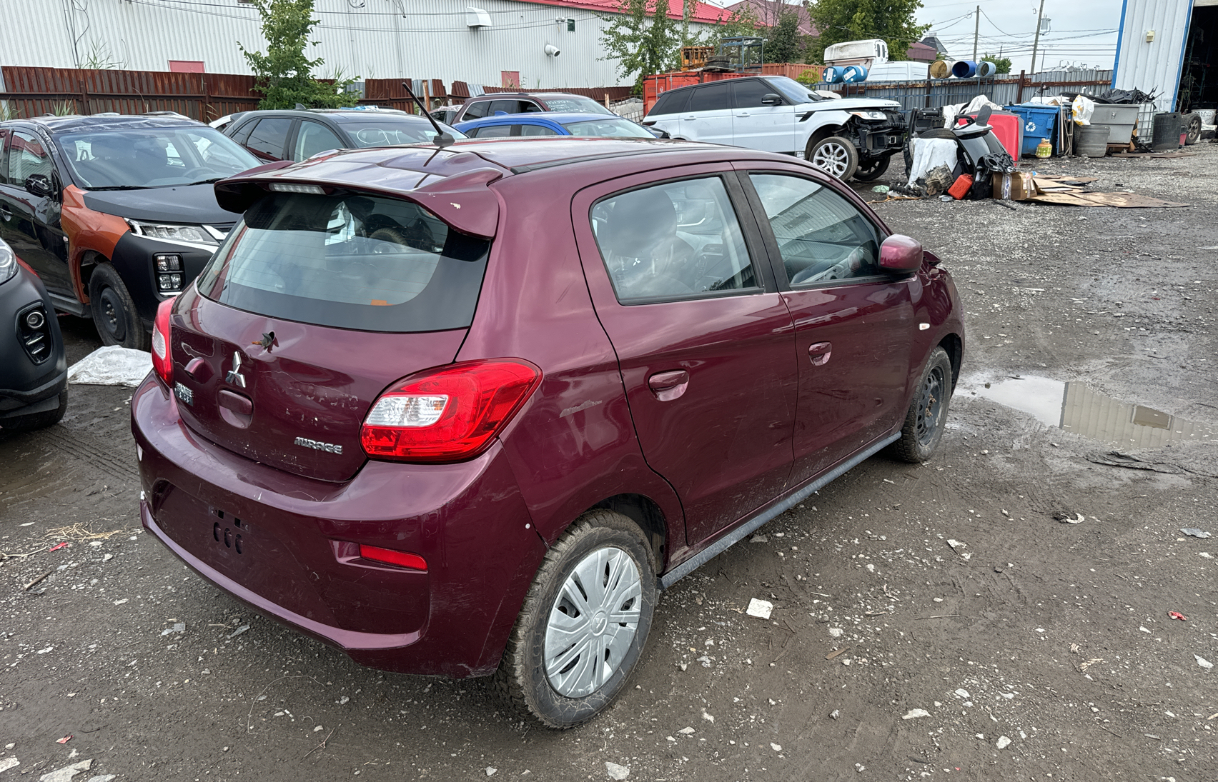 2019 Mitsubishi Mirage Es vin: ML32A3HJ2KH008838