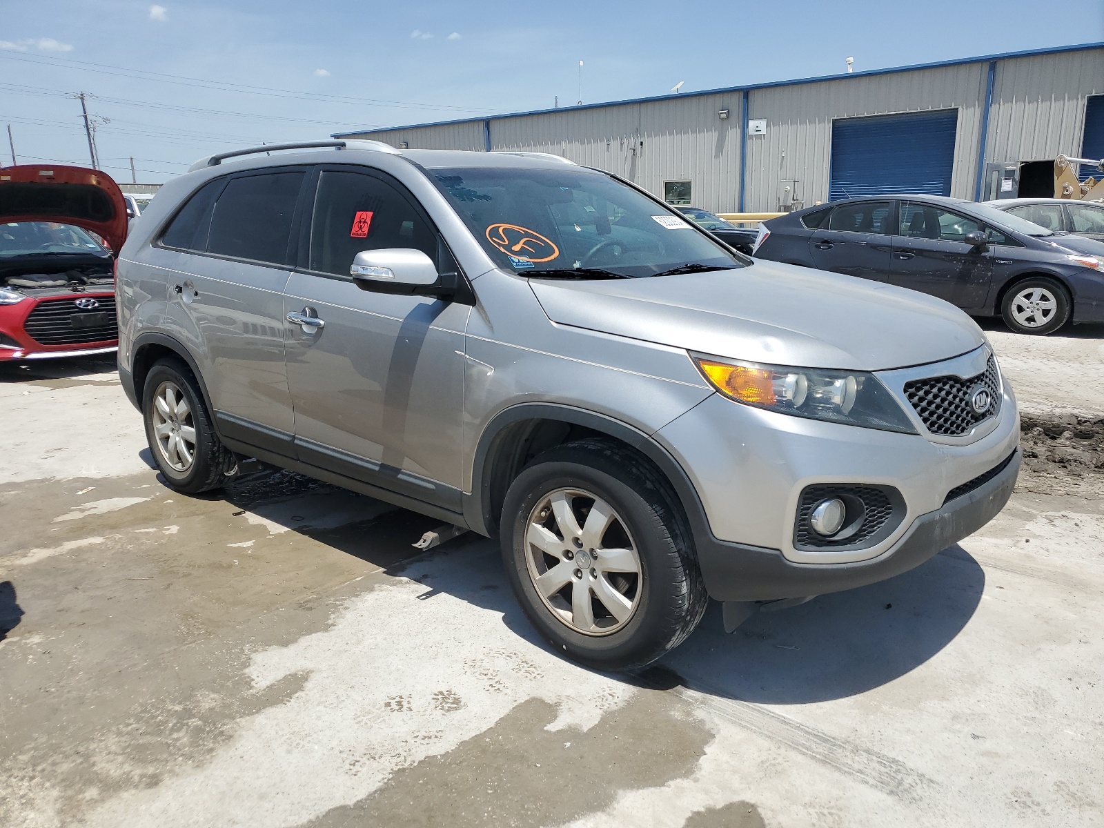 2013 Kia Sorento Lx vin: 5XYKT4A61DG351333