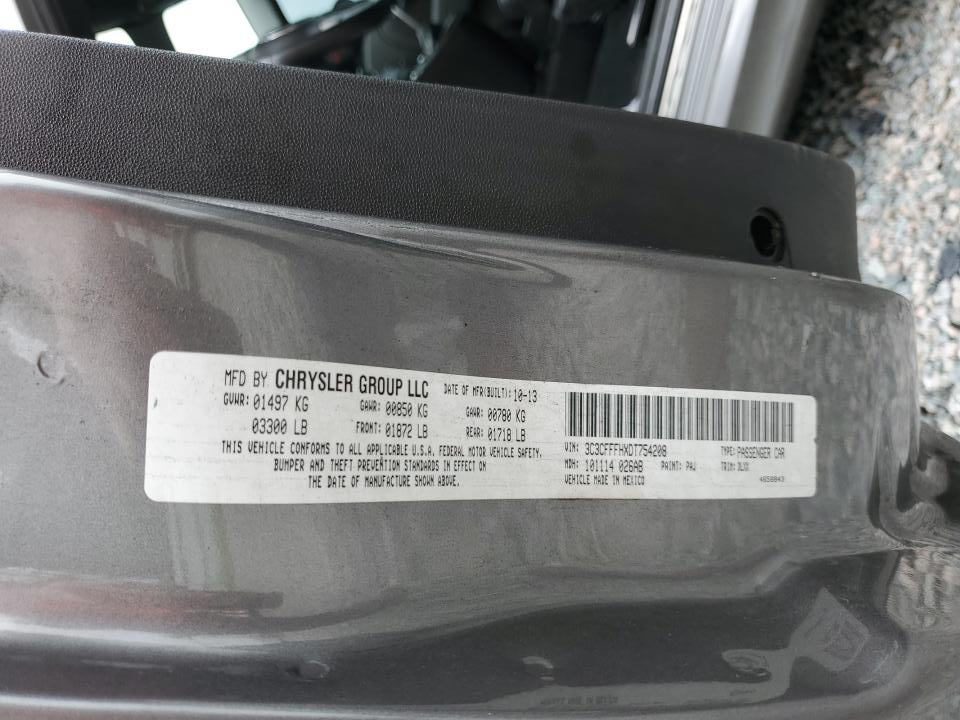 3C3CFFFHXDT754208 2013 Fiat 500 Abarth