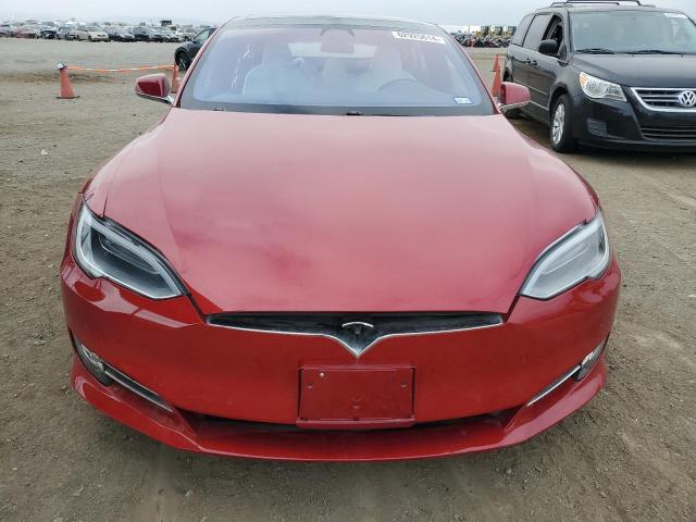  TESLA MODEL S 2018 Червоний