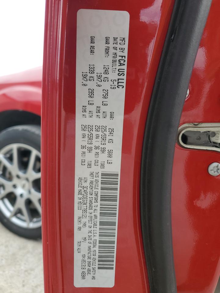 2019 Dodge Journey Gt VIN: 3C4PDDEG3KT785121 Lot: 62508984