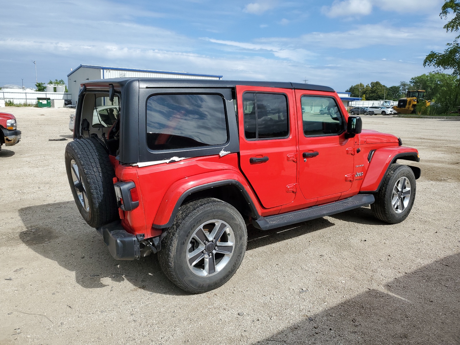 2021 Jeep Wrangler Unlimited Sahara vin: 1C4HJXEN8MW758331