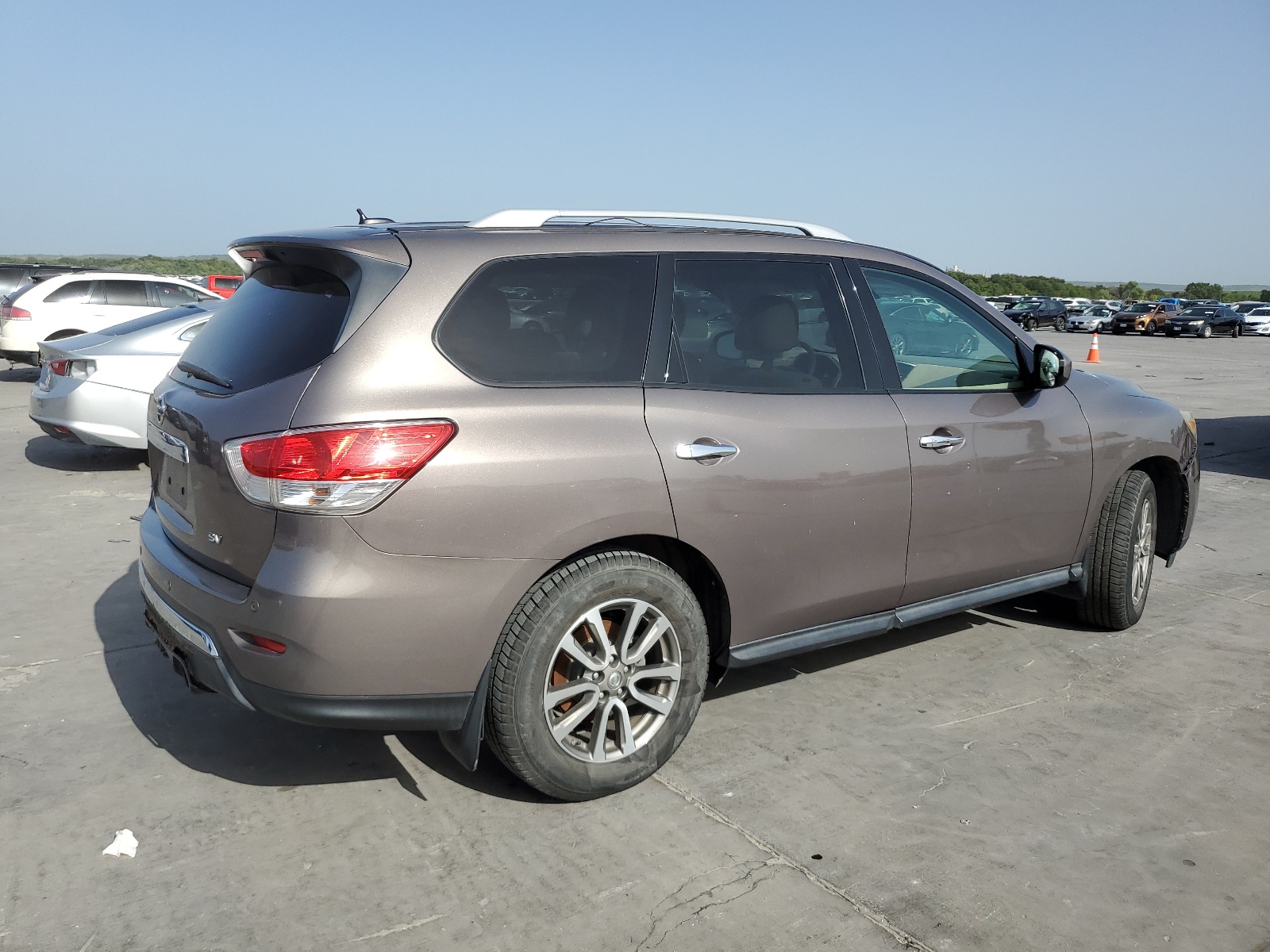 2014 Nissan Pathfinder S vin: 5N1AR2MN5EC664467