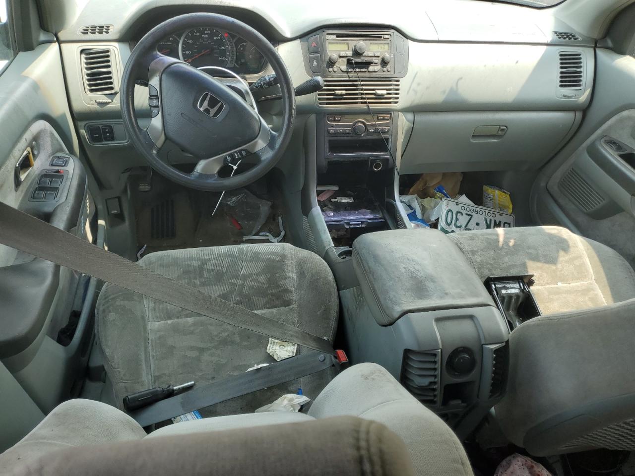 2004 Honda Pilot Ex VIN: 2HKYF18444H509841 Lot: 62148294