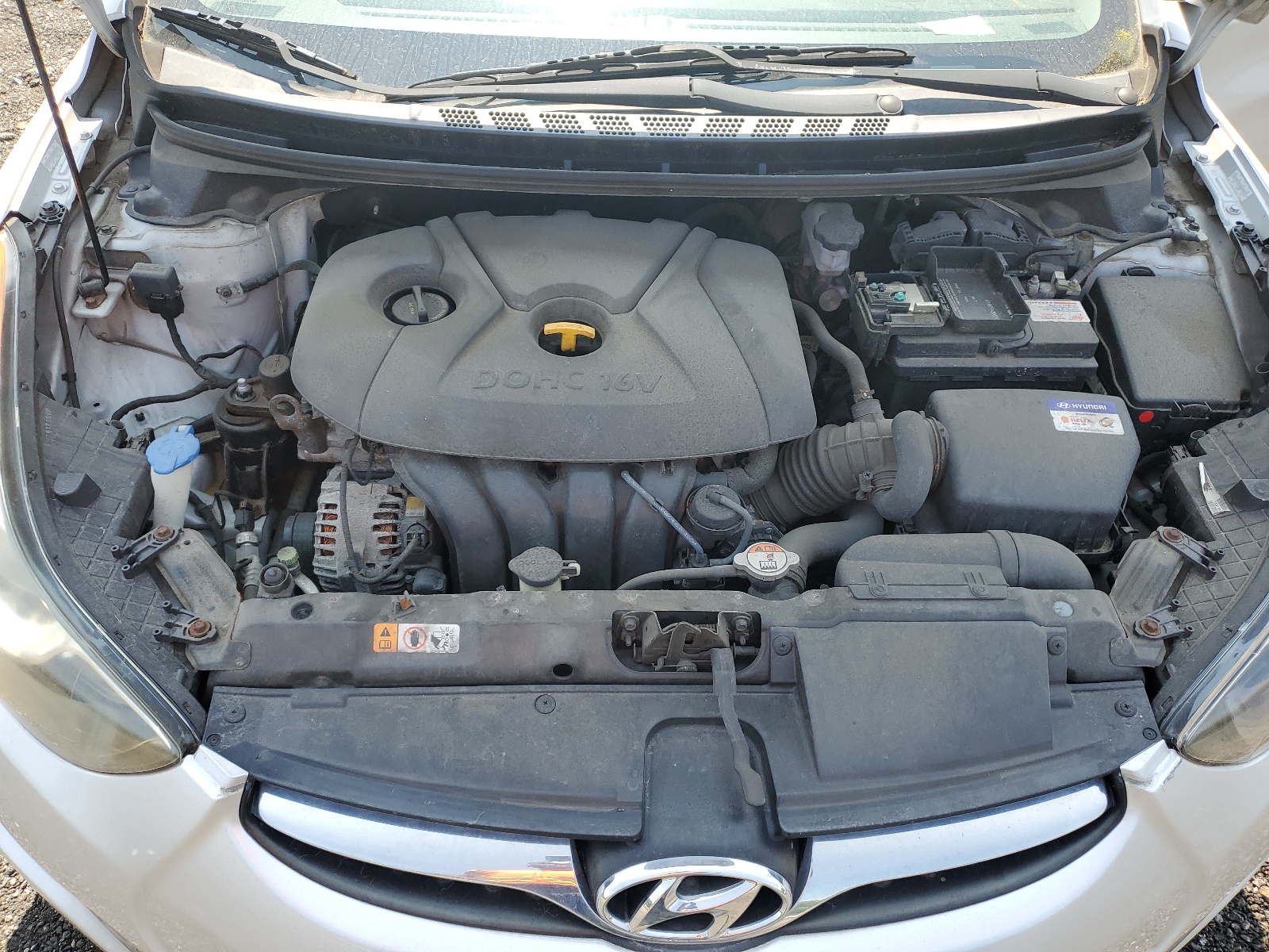 KMHDH4AEXDU892280 2013 Hyundai Elantra Gls