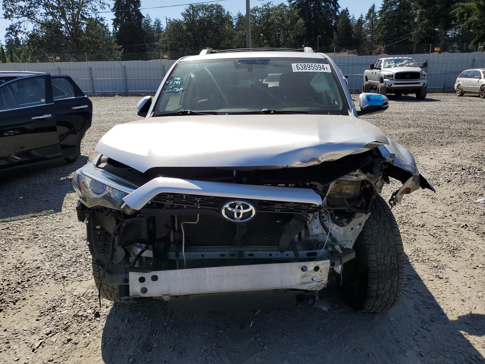 2015 Toyota 4Runner Sr5 vin: JTEZU5JR5F5108594