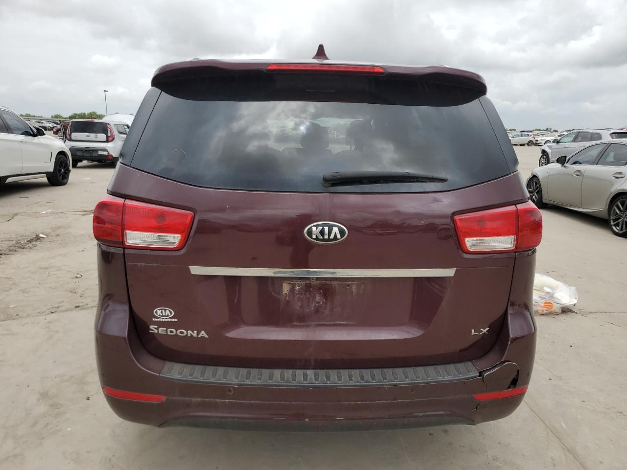 2017 Kia Sedona Lx VIN: KNDMB5C18H6316302 Lot: 65056074