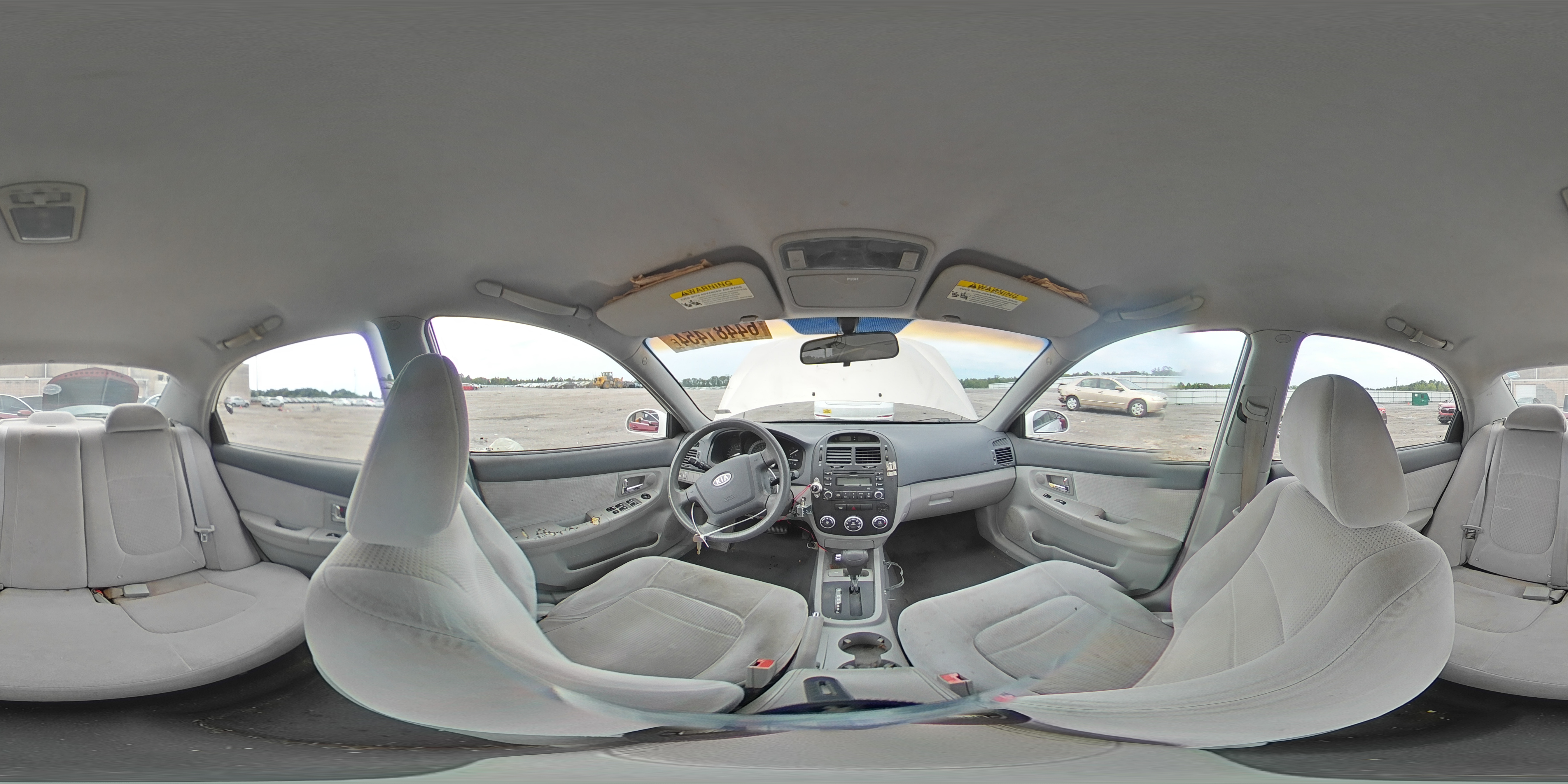 2007 Kia Spectra Ex VIN: KNAFE121775430478 Lot: 64481454