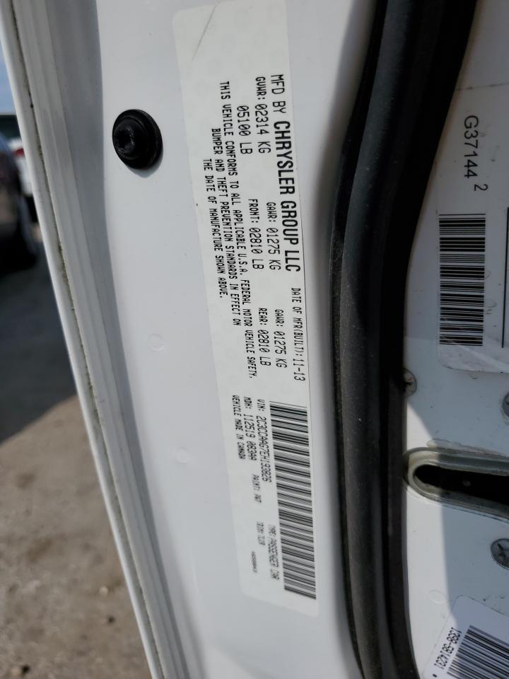 2014 Chrysler 300 VIN: 2C3CCAAG7EH193826 Lot: 63361354