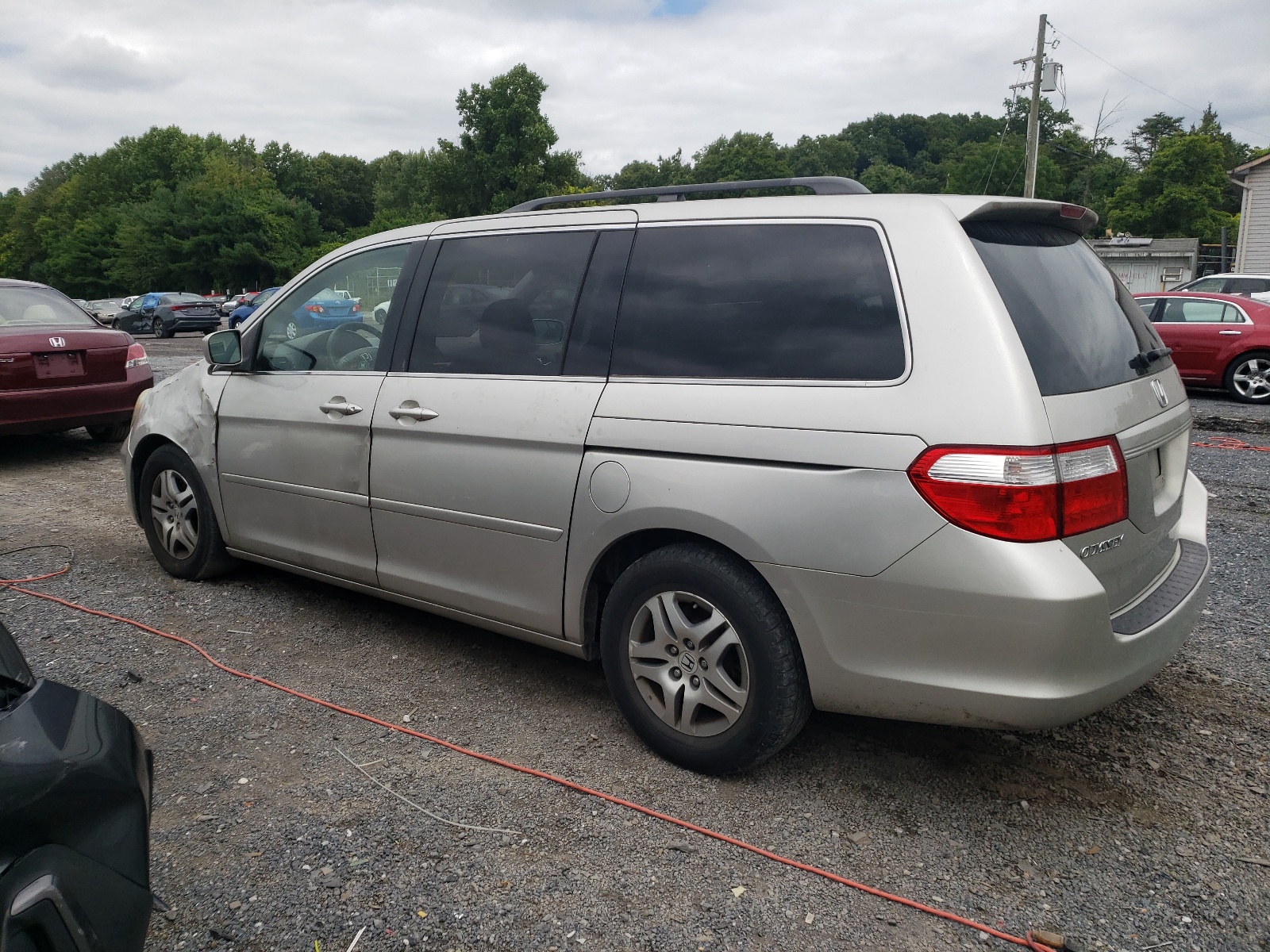 5FNRL38677B409536 2007 Honda Odyssey Exl