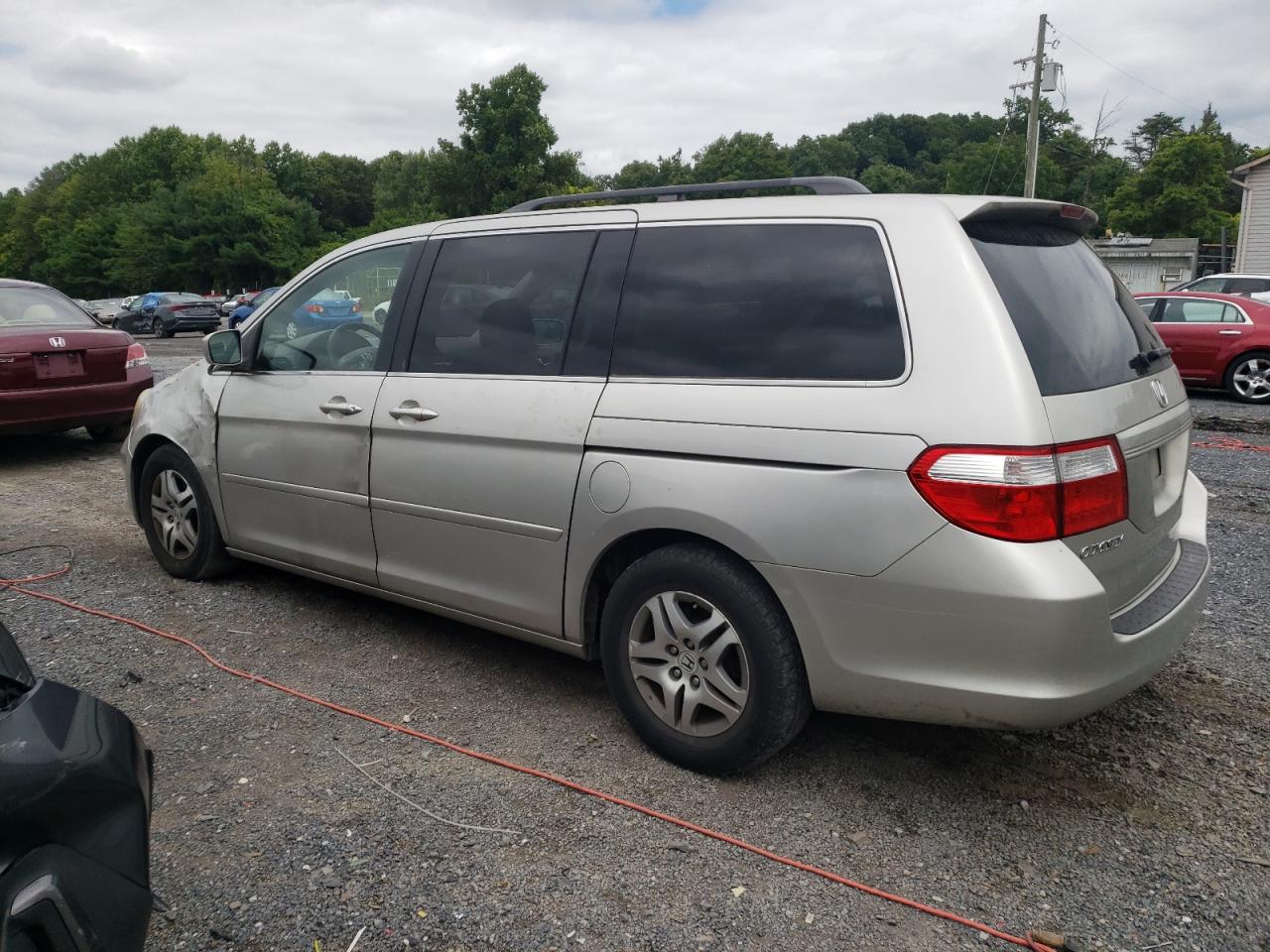 2007 Honda Odyssey Exl VIN: 5FNRL38677B409536 Lot: 62574024