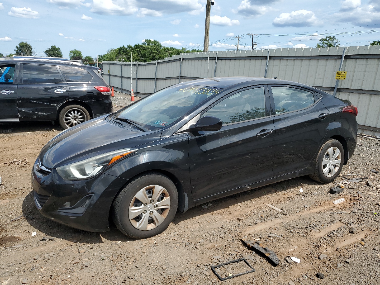 2016 Hyundai Elantra Se vin: 5NPDH4AE4GH672197