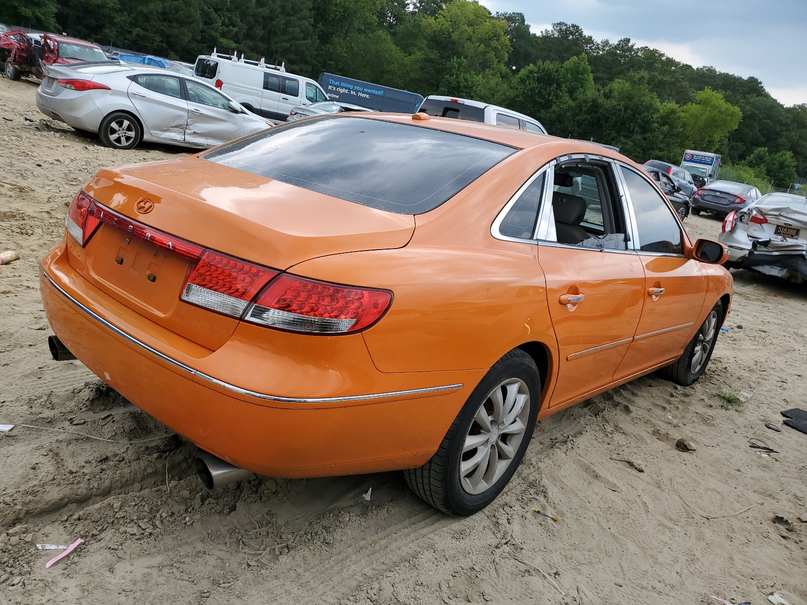 KMHFC46F98A265361 2008 Hyundai Azera Se