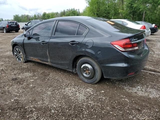 Sedans HONDA CIVIC 2014 Black