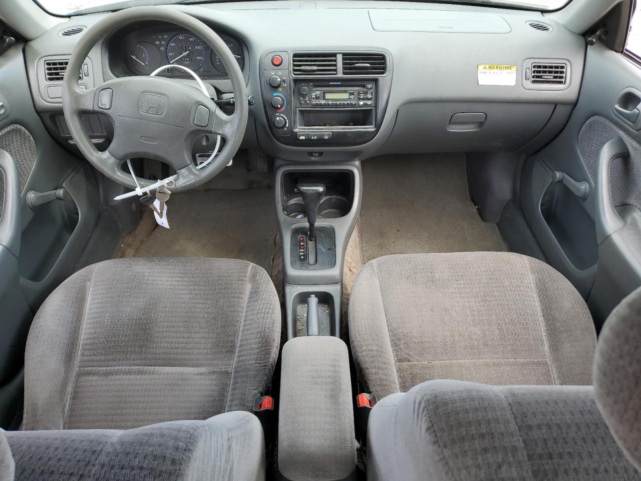 1999 Honda Civic Base VIN: 2HGEJ6616XH536500 Lot: 64882934