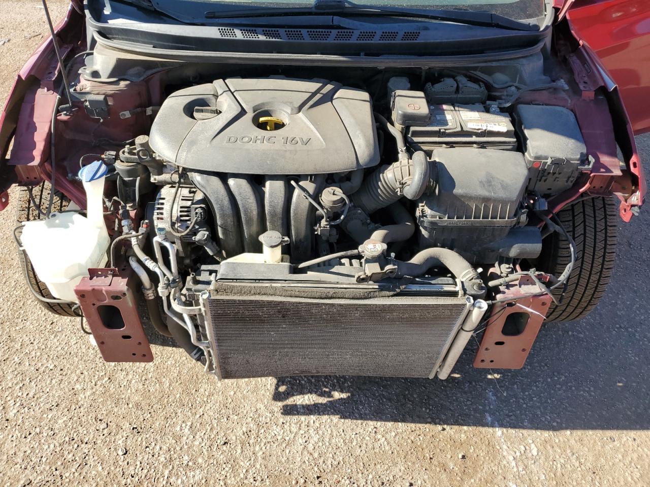 2016 Hyundai Elantra Se VIN: 5NPDH4AE0GH735585 Lot: 64965534