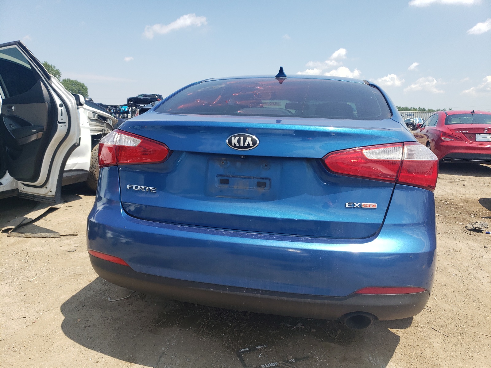 KNAFX4A86E5058252 2014 Kia Forte Ex
