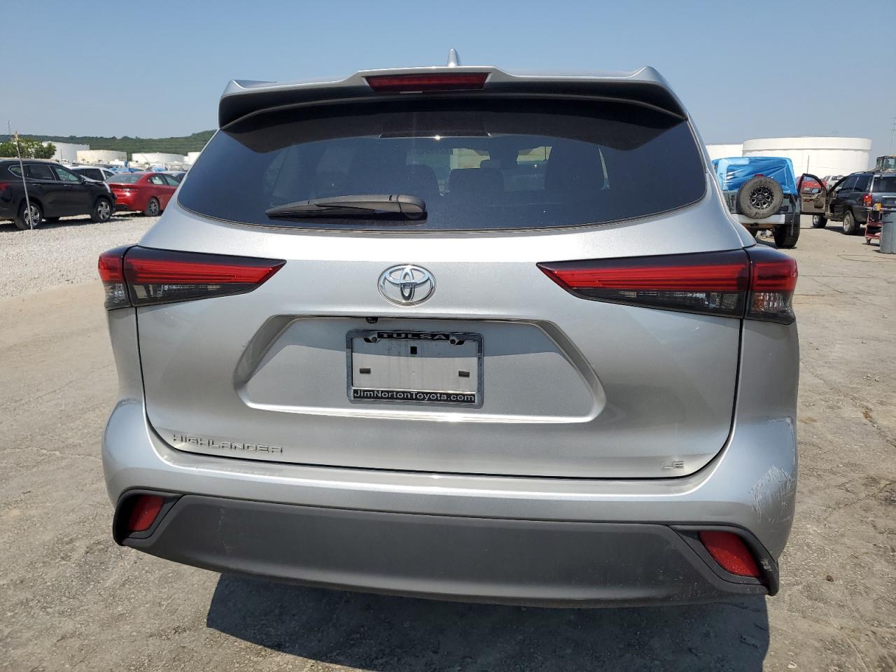 2020 Toyota Highlander L VIN: 5TDZZRAHXLS022076 Lot: 62895494