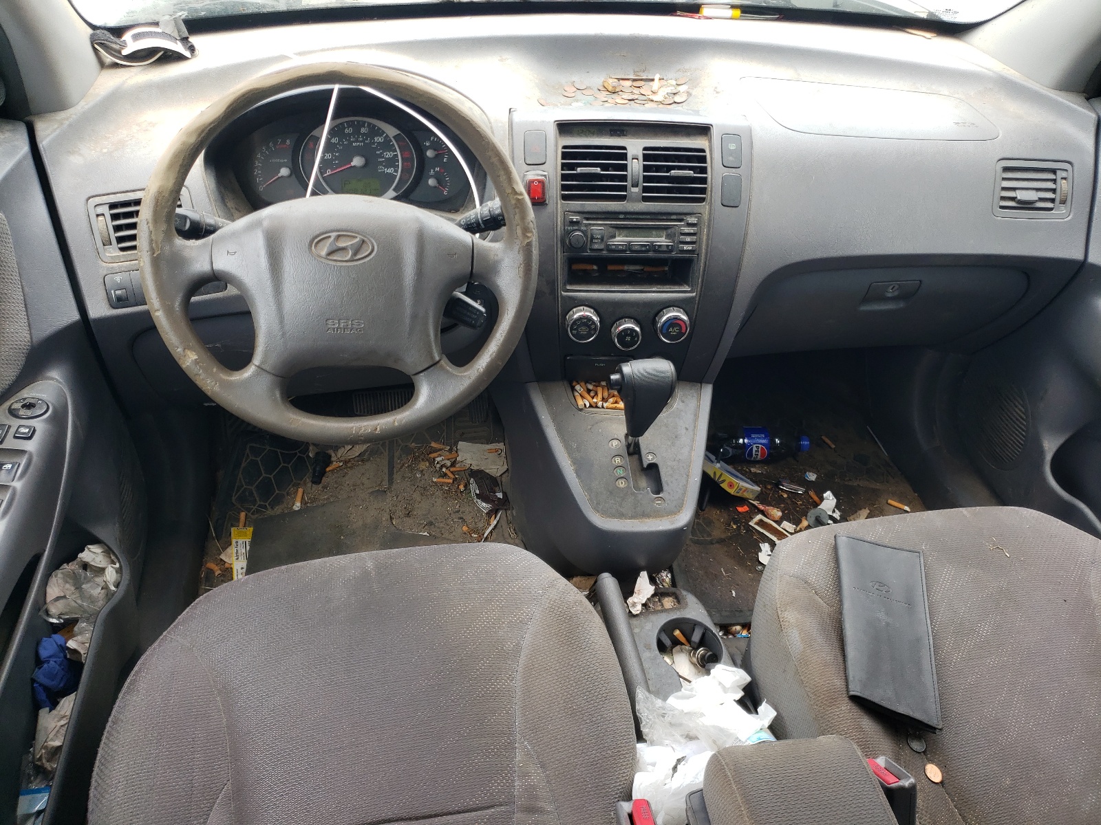 KM8JM12B95U104754 2005 Hyundai Tucson Gl