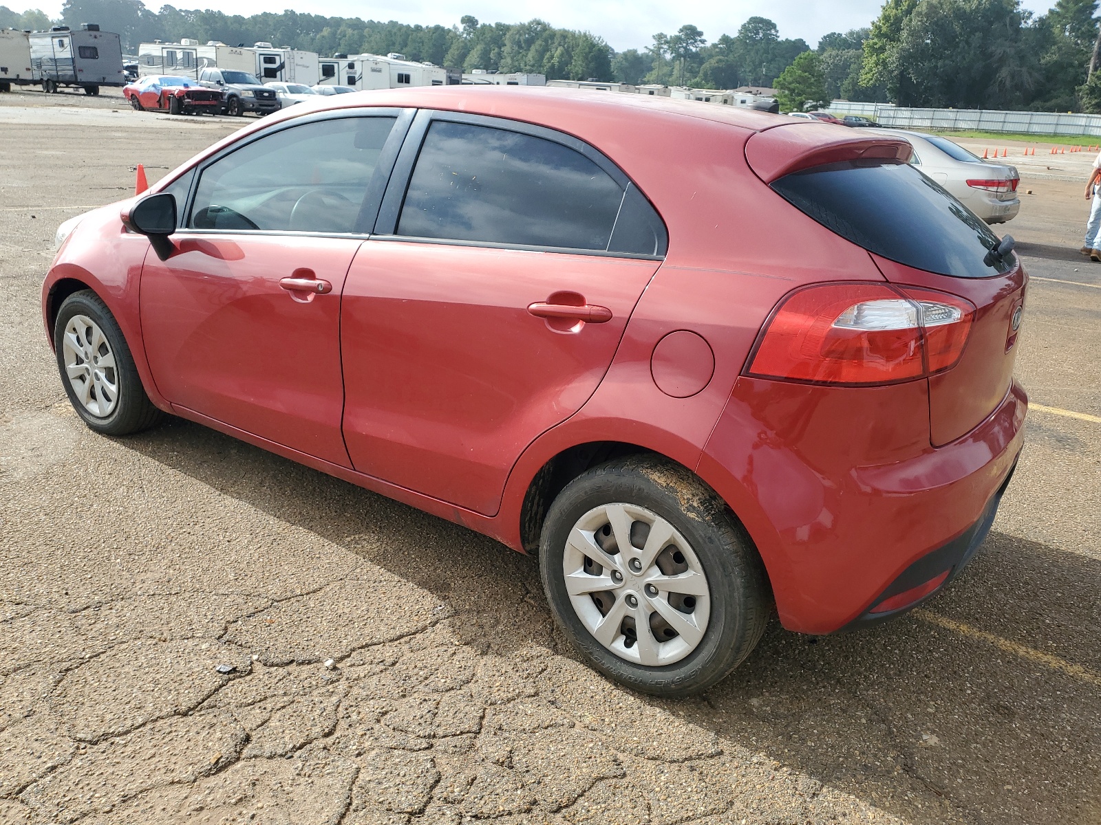 2012 Kia Rio Lx vin: KNADM5A38C6095451