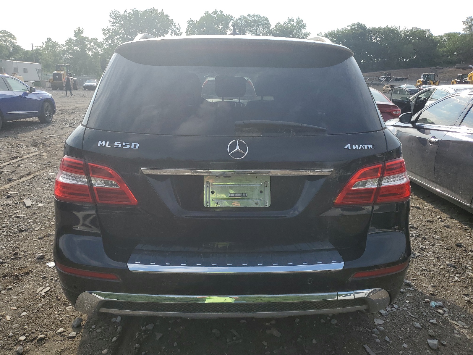 2013 Mercedes-Benz Ml 550 4Matic vin: 4JGDA7DB2DA216835