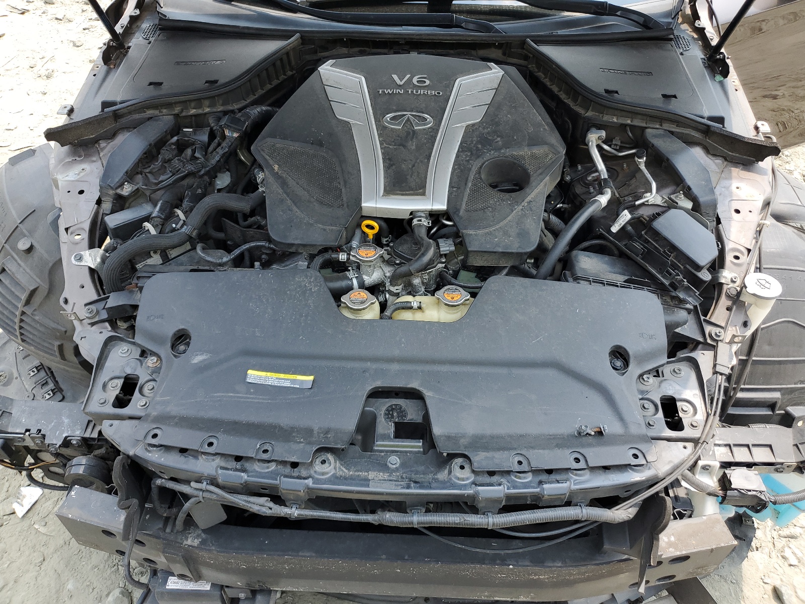 JN1FV7AR0GM451081 2016 Infiniti Q50 Red Sport 400