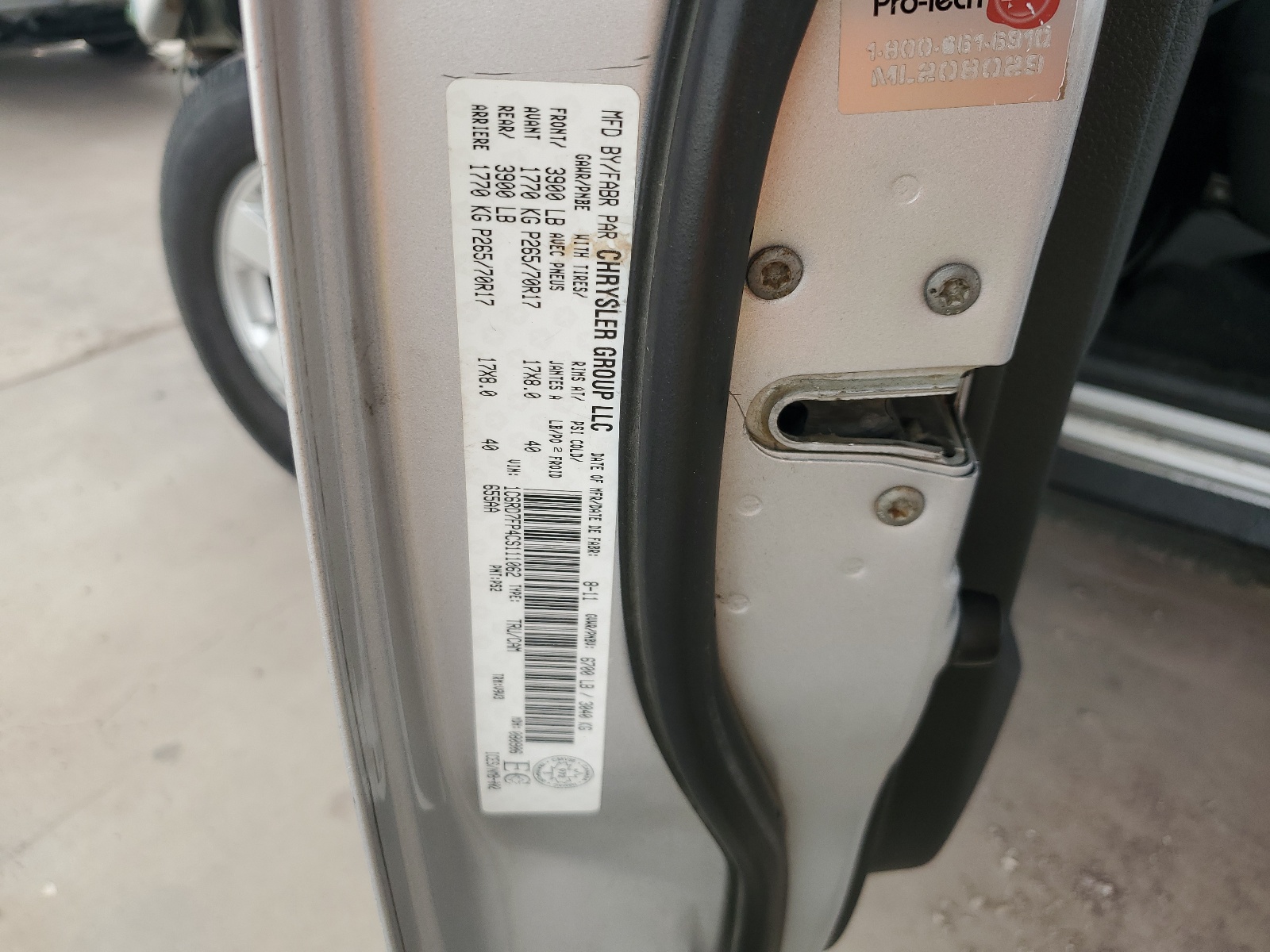 1C6RD7FP4CS111062 2012 Dodge Ram 1500 St