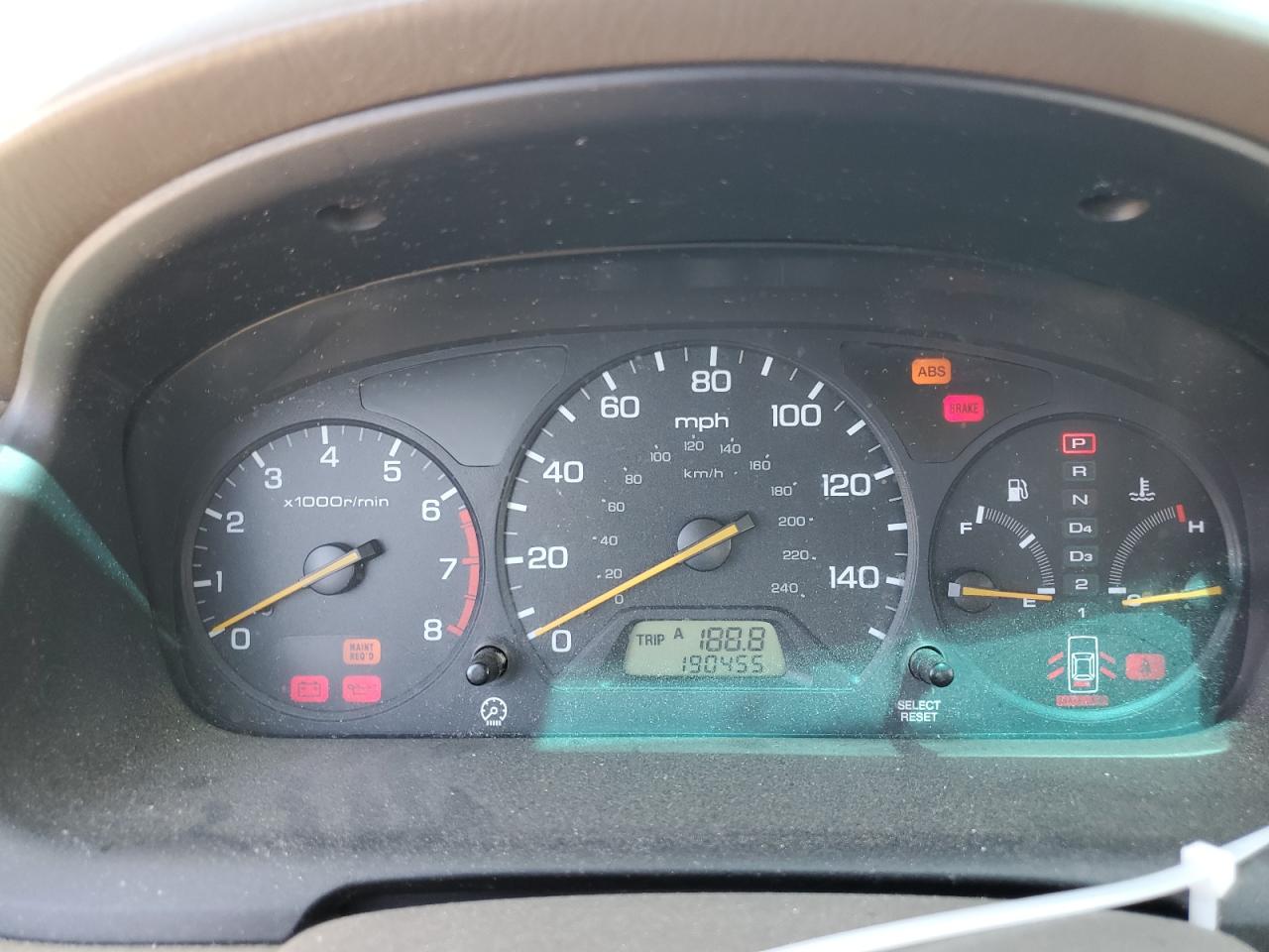 1999 Honda Accord Ex VIN: 1HGCG1654XA041156 Lot: 63840464