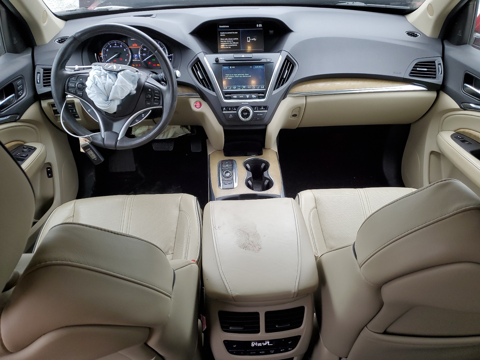 5J8YD4H80KL013634 2019 Acura Mdx Advance