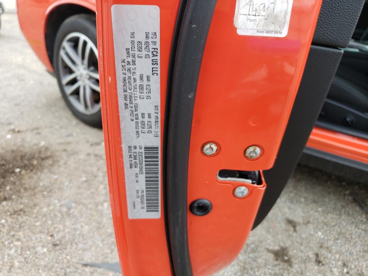 2019 Dodge Challenger Sxt VIN: 2C3CDZGG5KH594225 Lot: 63745144