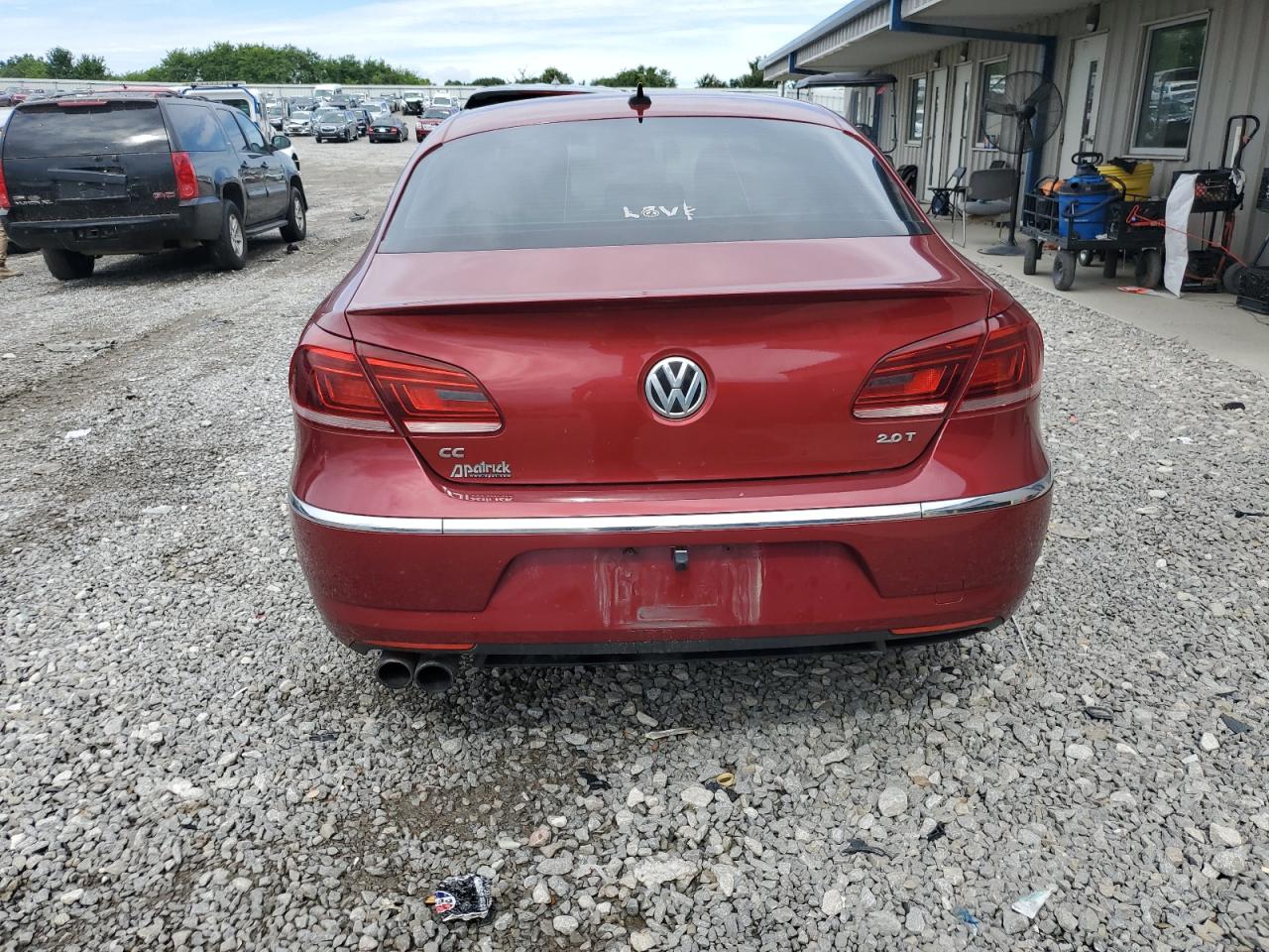 2013 Volkswagen Cc Sport VIN: WVWBN7AN9DE549265 Lot: 61805604