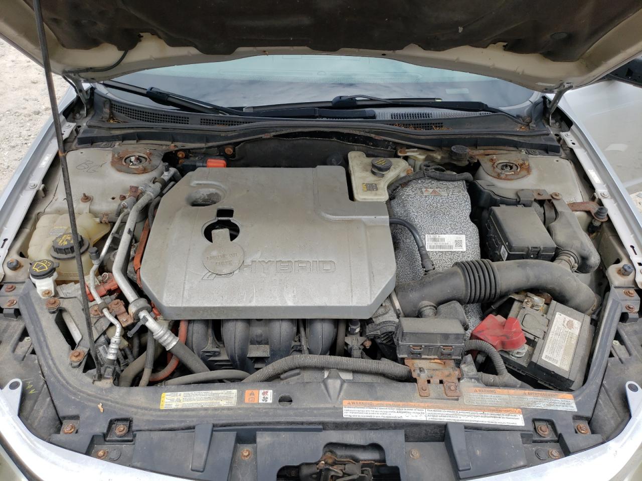 2010 Ford Fusion Hybrid VIN: 3FADP0L33AR158696 Lot: 61855124