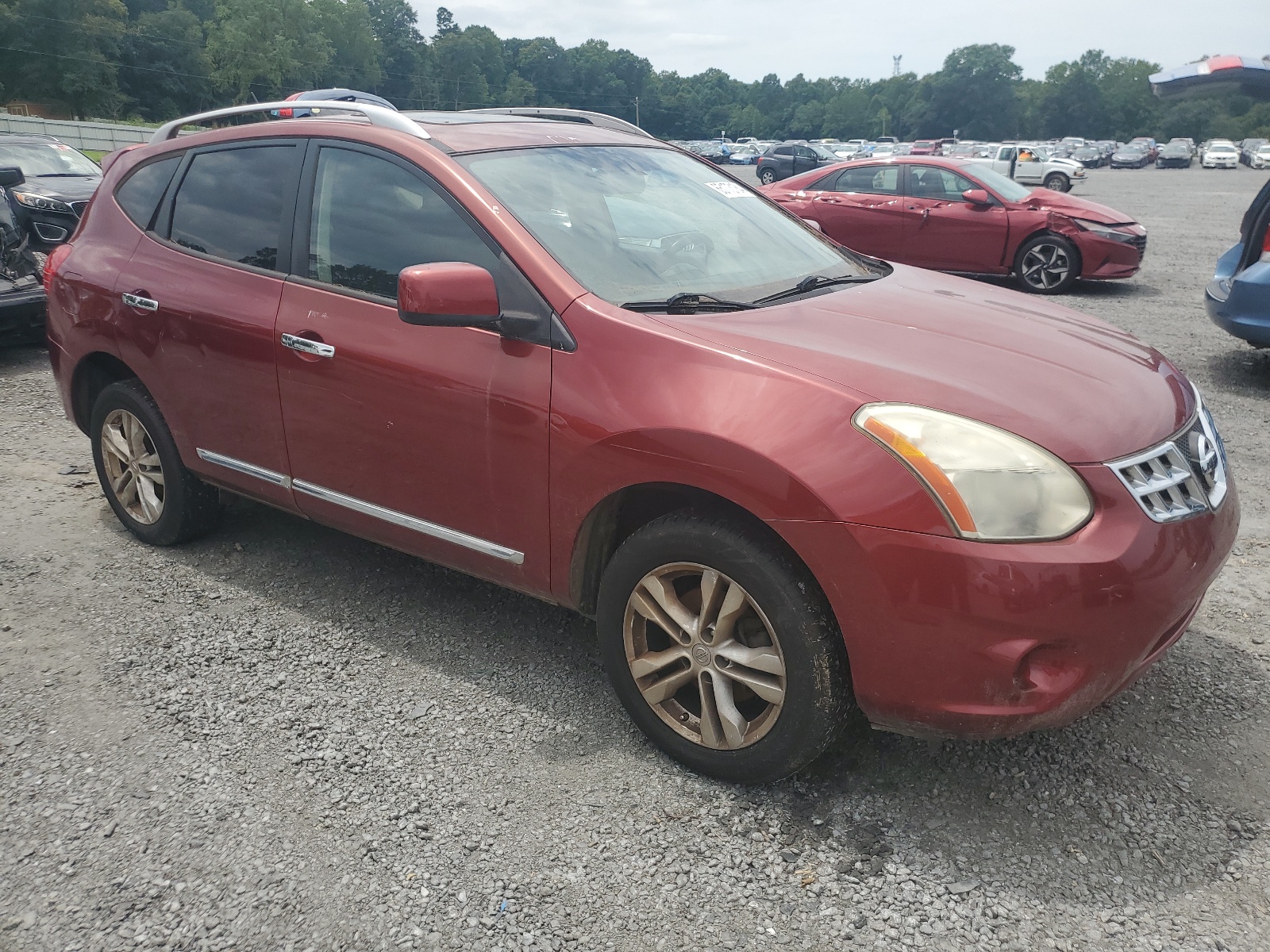 2013 Nissan Rogue S vin: JN8AS5MV3DW647582