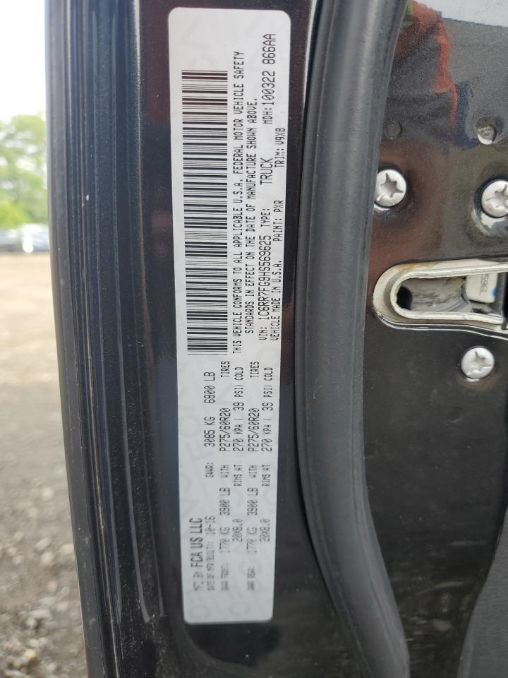 2017 Ram 1500 St VIN: 1C6RR7FG9HS569625 Lot: 63676174