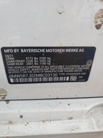 3MW5R7J02M8C03130 BMW 3 Series 330XI 15