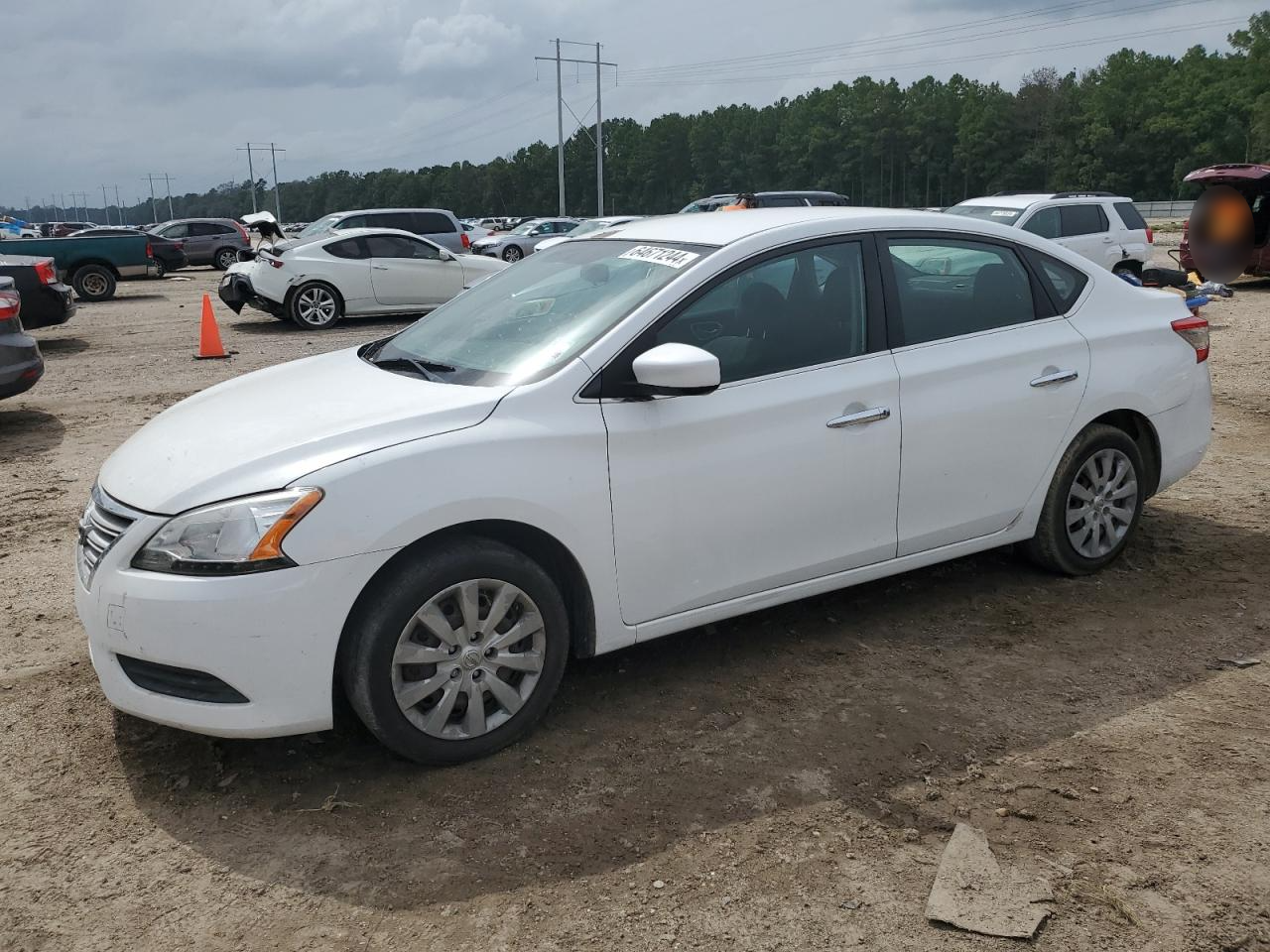 2015 Nissan Sentra S vin: 3N1AB7AP6FY347501